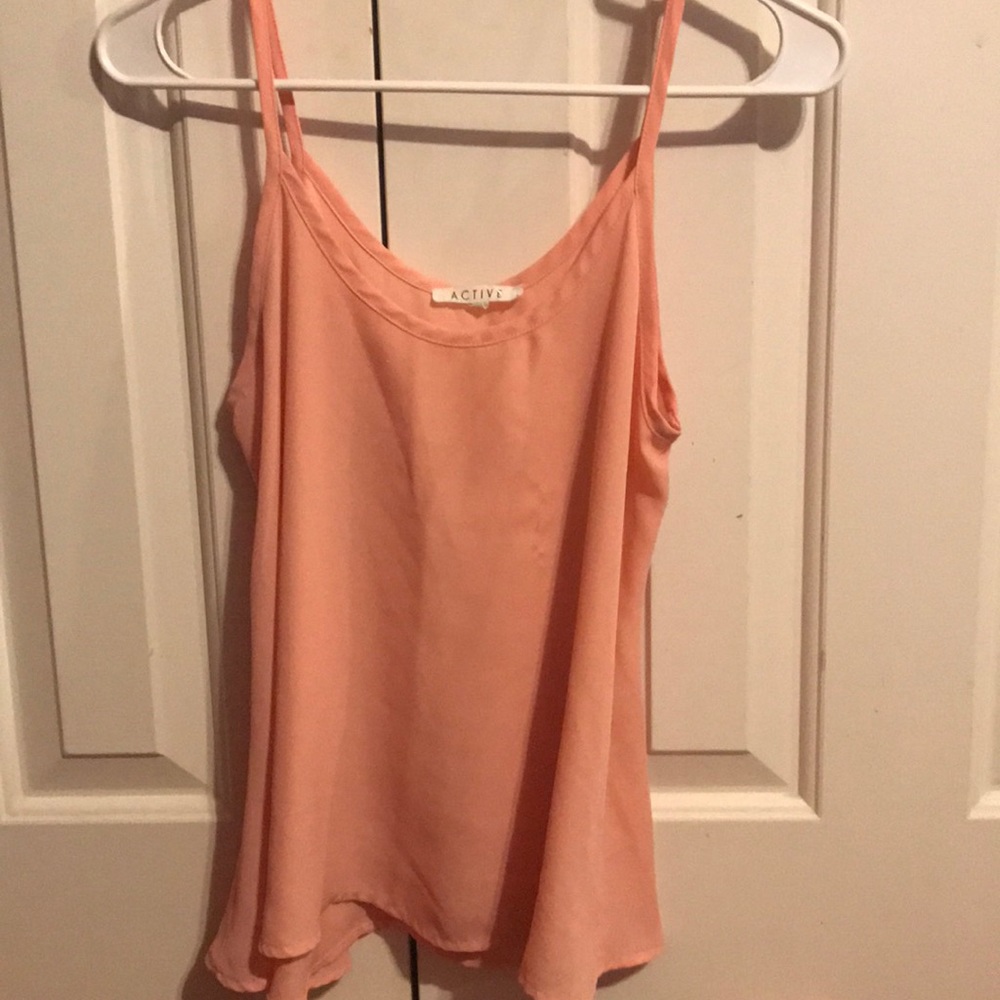 Coral tank top